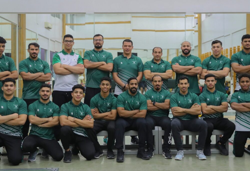 اخضر رفع الاثقال يواصل استعداداته في الرياض