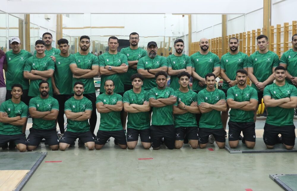 اخضر رفع الاثقال يواصل استعداداته في الدمام